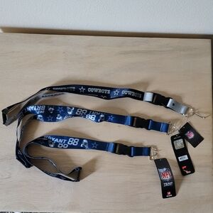 Cowboys Lanyard Dez Bryant 88 Lanyards NFL Apparel NWT Keychain Cardholder